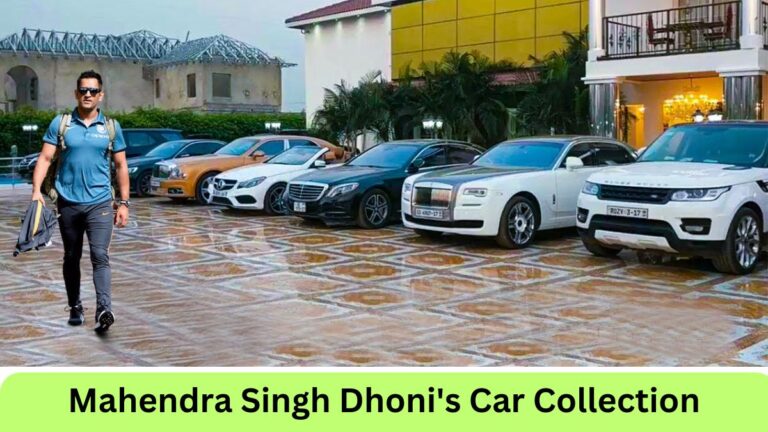 Mahendra Singh Dhoni's Car Collection: A Look into the World of Luxury Rides